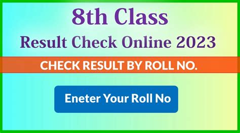 8th class Result federal Board 2024 Search by roll number.